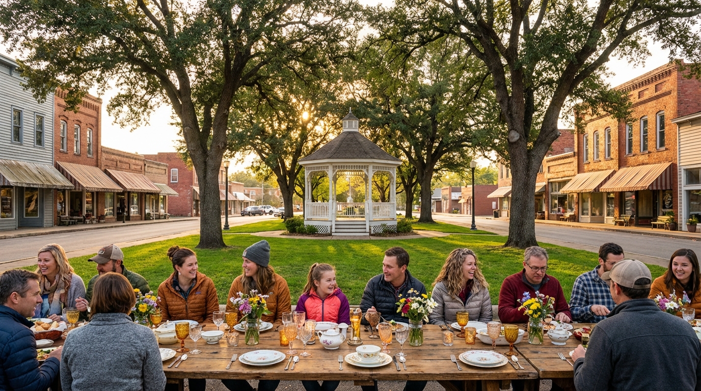 Exploring Interconnected Families and Small-Town Universes