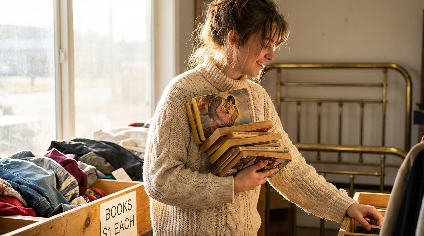 Scoring Steamy Romance Books On A Budget