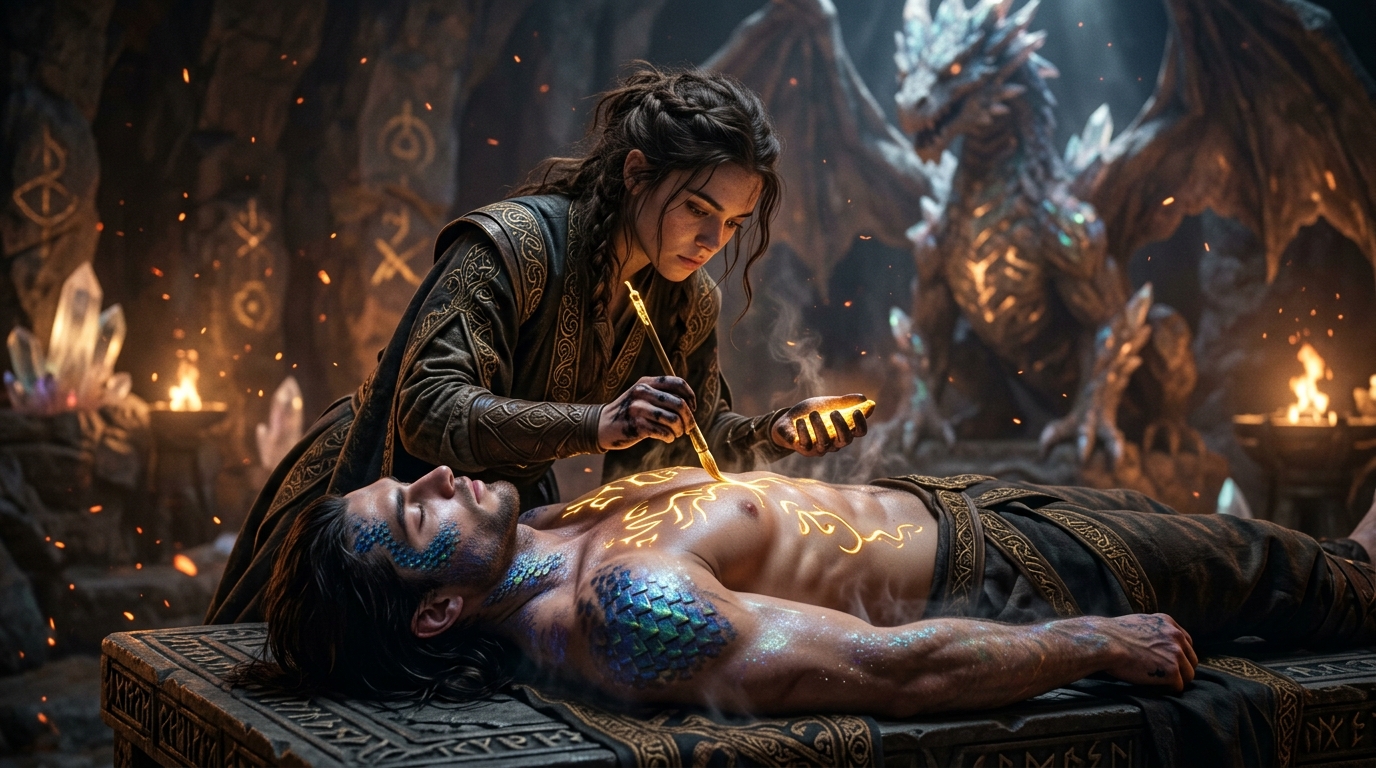 Ancient Magic And Scriptographers Restoring Lost Princes