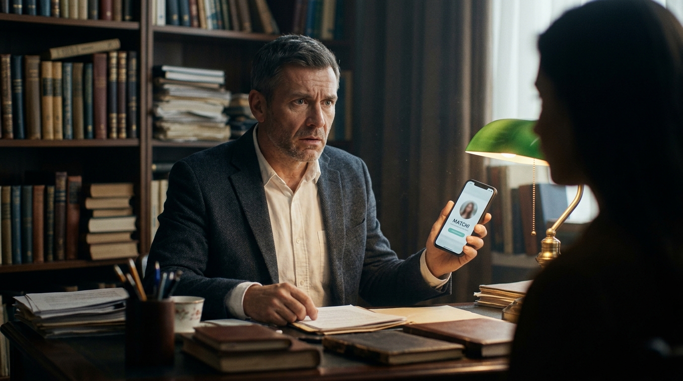 Grumpy Professors And Accidental Dating App Matches