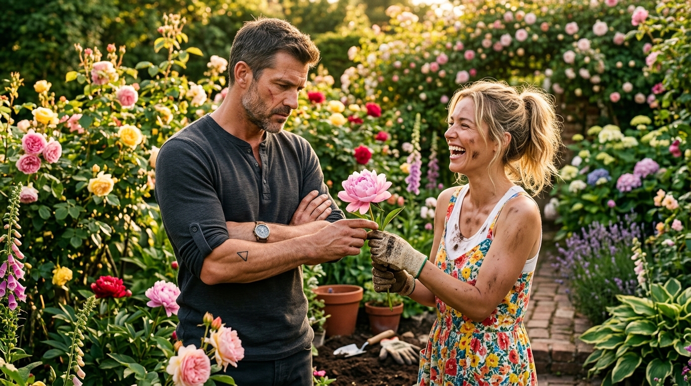 The Grumpy Ex Assassin Meets Sunshine Gardening Tropes