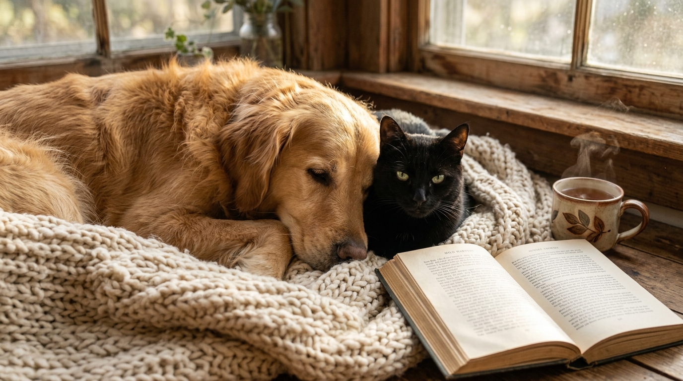 Unforgettable Black Cat and Golden Retriever Book Recommendations