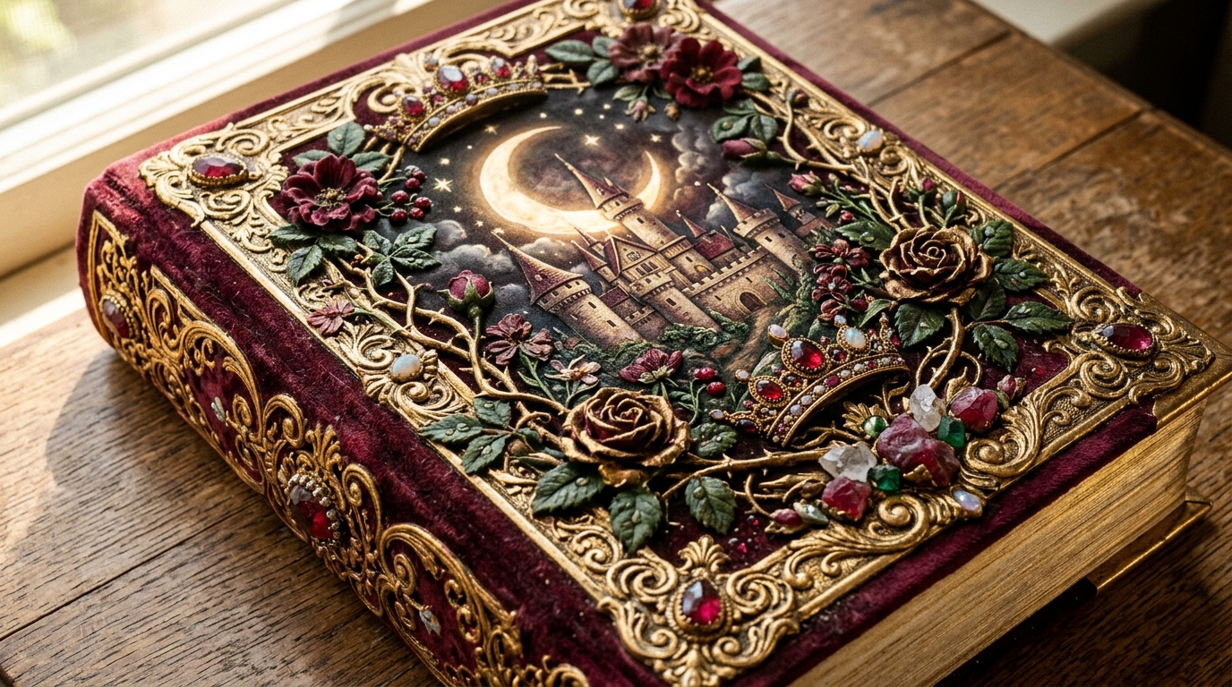 Maximalist Romantasy Cover Designs